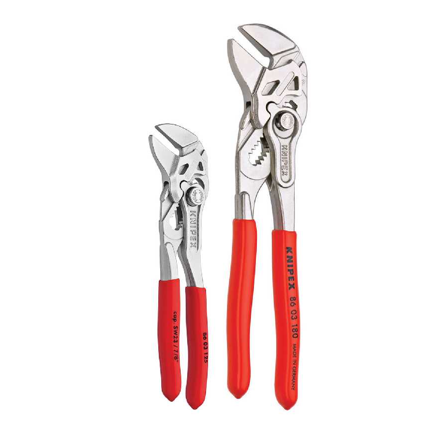 2 PC PLIERS WRENCH SET