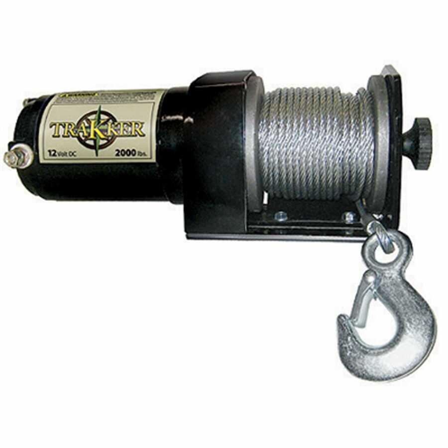 ELECTRIC WINCH 2000LB 12V