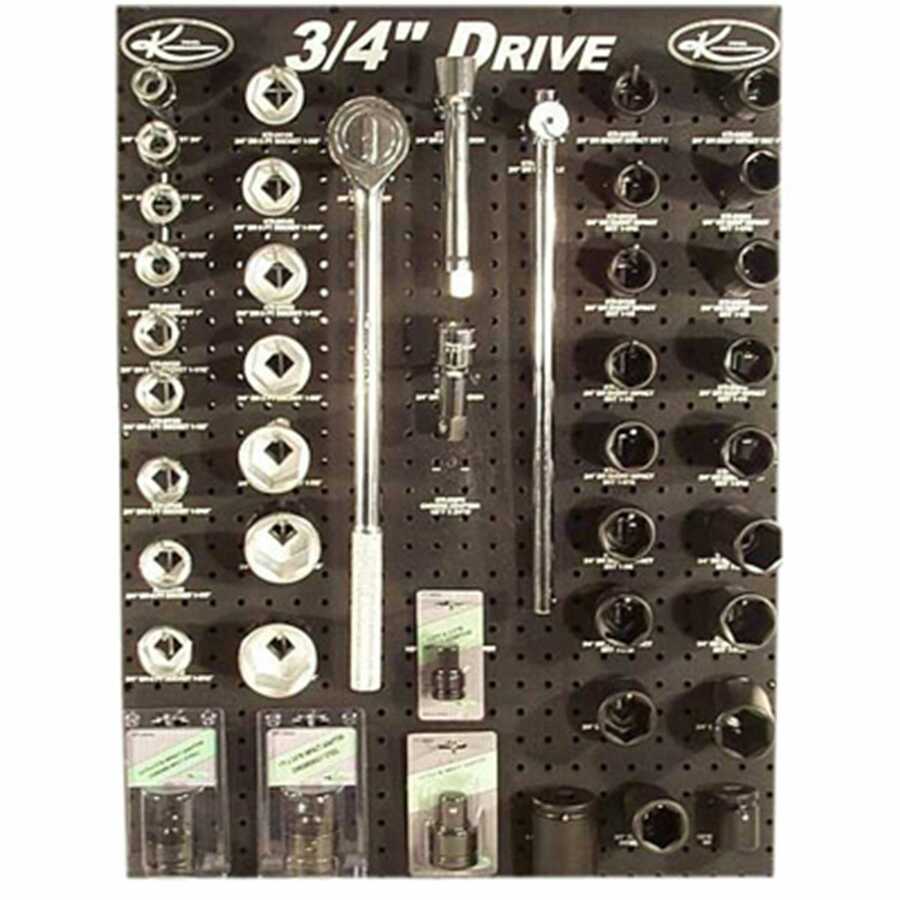 3/4" DRIVE DISPLAY