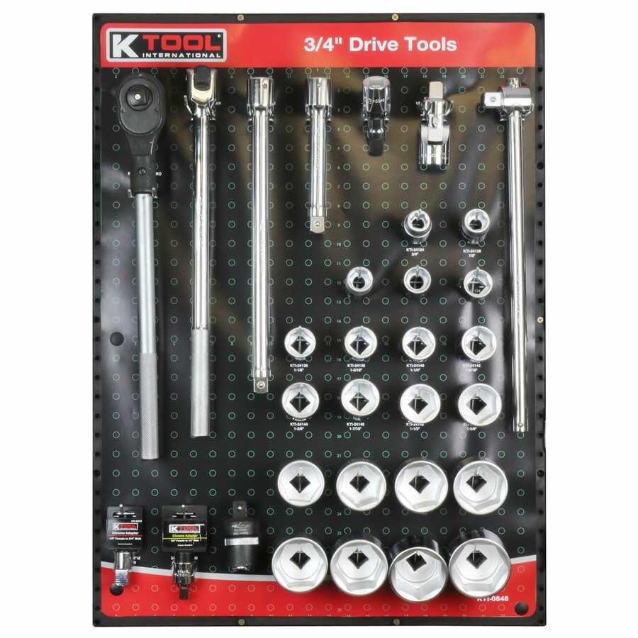 3/4" Drive Tools Display