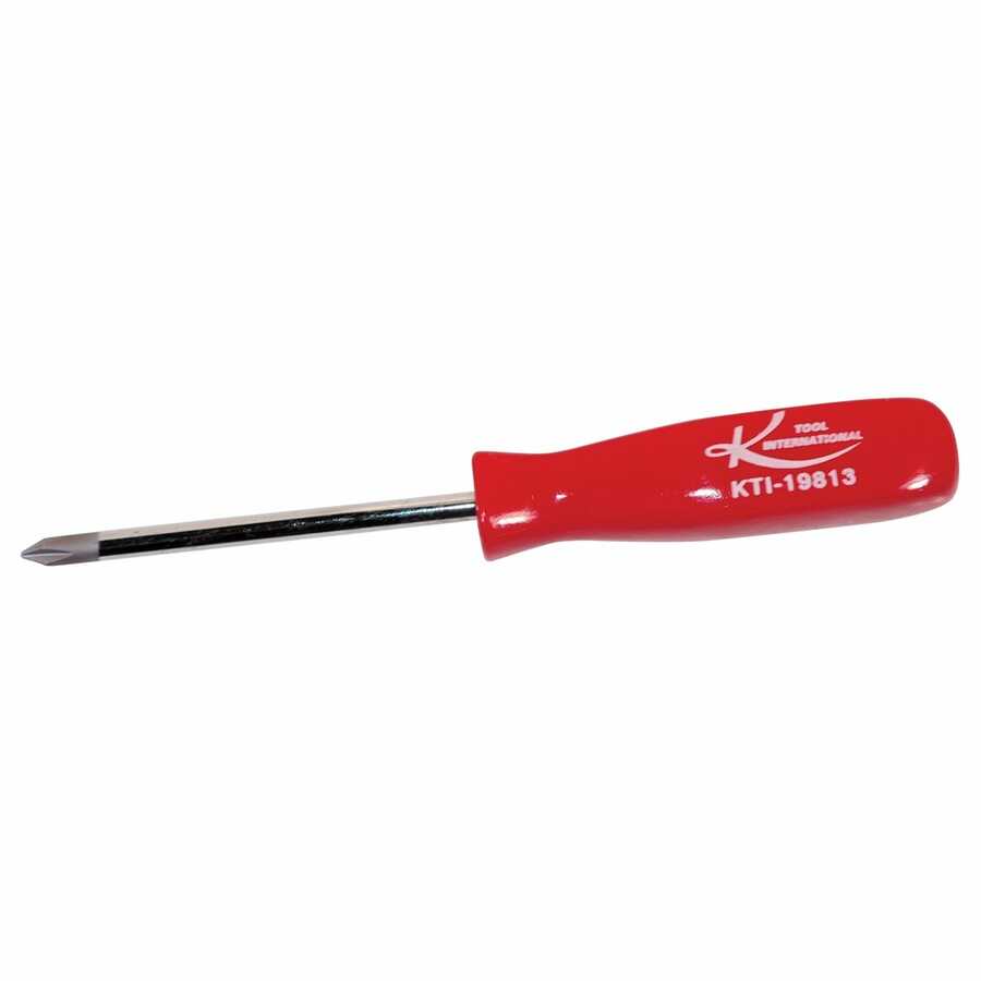 Phillips Screwdriver #1 - 3 In - Red Handle