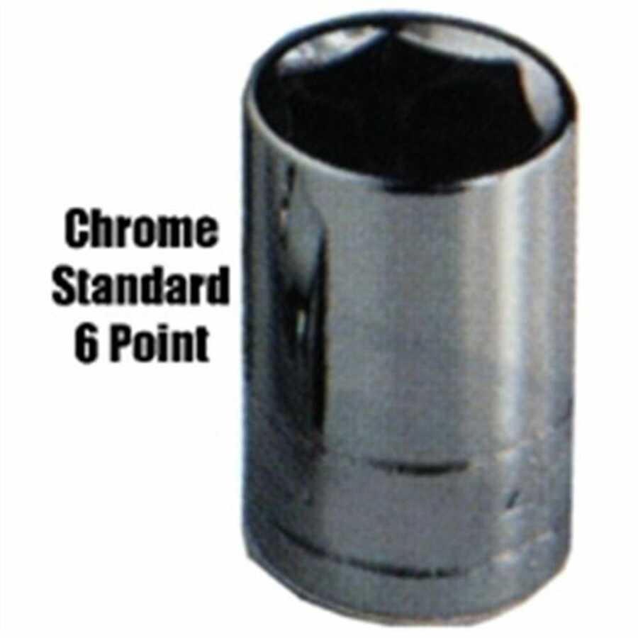 Standard Short Socket - 1/2 In Dr 6 Pt - 1/2 In