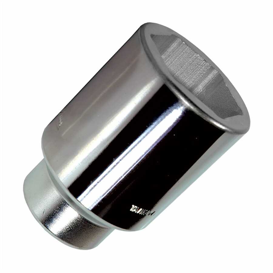 1/2" Drive Deep 6 Point Chrome Socket, 1-3/8"