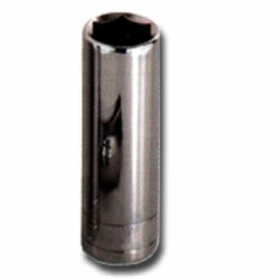 Metric Deep Socket - 1/4 In Dr 6 Pt - 8mm