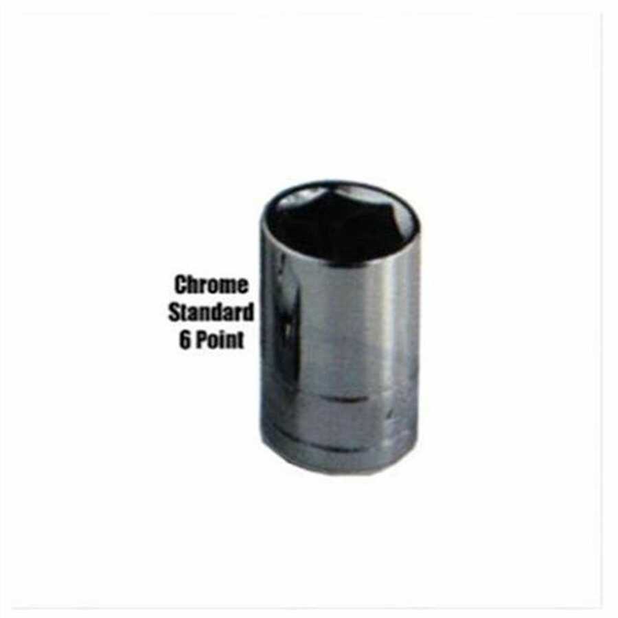 Standard Short Socket - 3/8 In Dr 6 Pt - 15mm