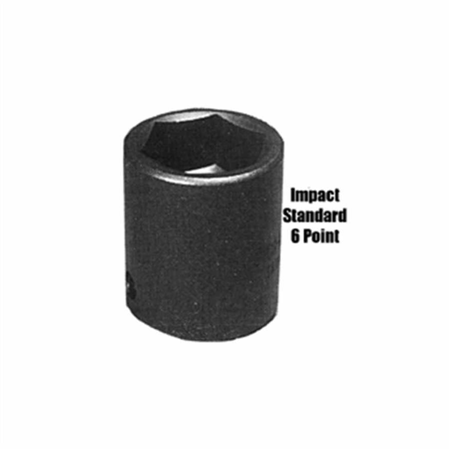 Deep Impact Socket - 1/2 In Dr 6 Pt - 15/16 In