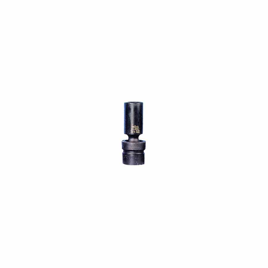 Standard Flex Impact Socket - 1/2 In Dr 6 Pt - 1/2 In