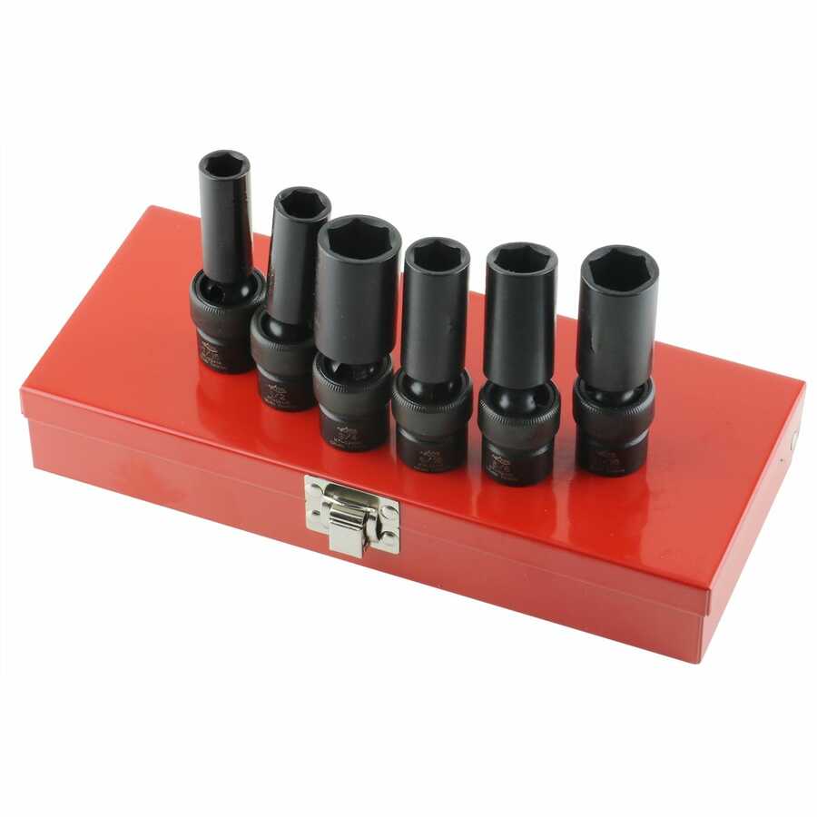 Deep Impact Socket Set - 3/4 In Drive - 8 Piece