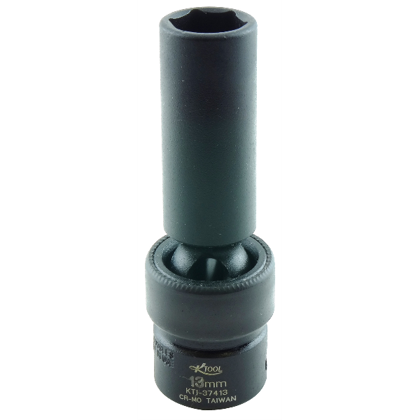 Deep Flex Impact Socket - 3/8 In 6 Pt - 13mm