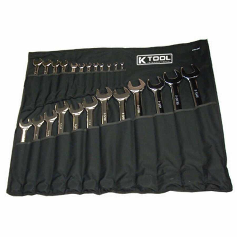 High Polish Combination Wrench Set - 5-Pc