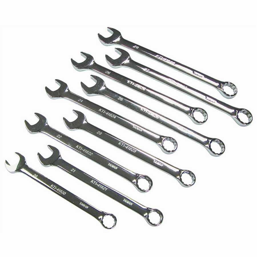 9 Piece Metric Combination Wrench Set 20mm-28mm | K Tool