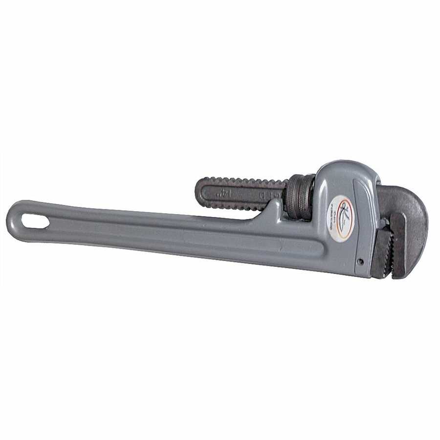 14" Aluminum Pipe Wrench, 2-5/8" Capacity