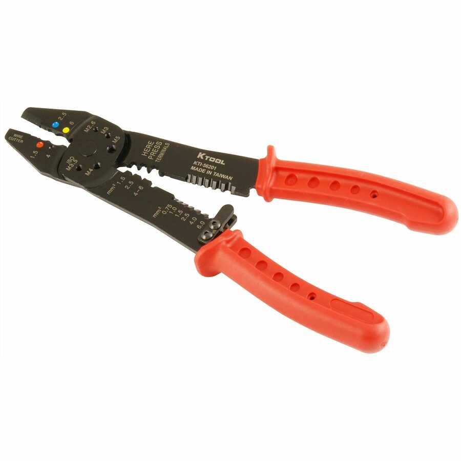 Multi Purpose Crimper & Wire Stripper, 9.0" Profes