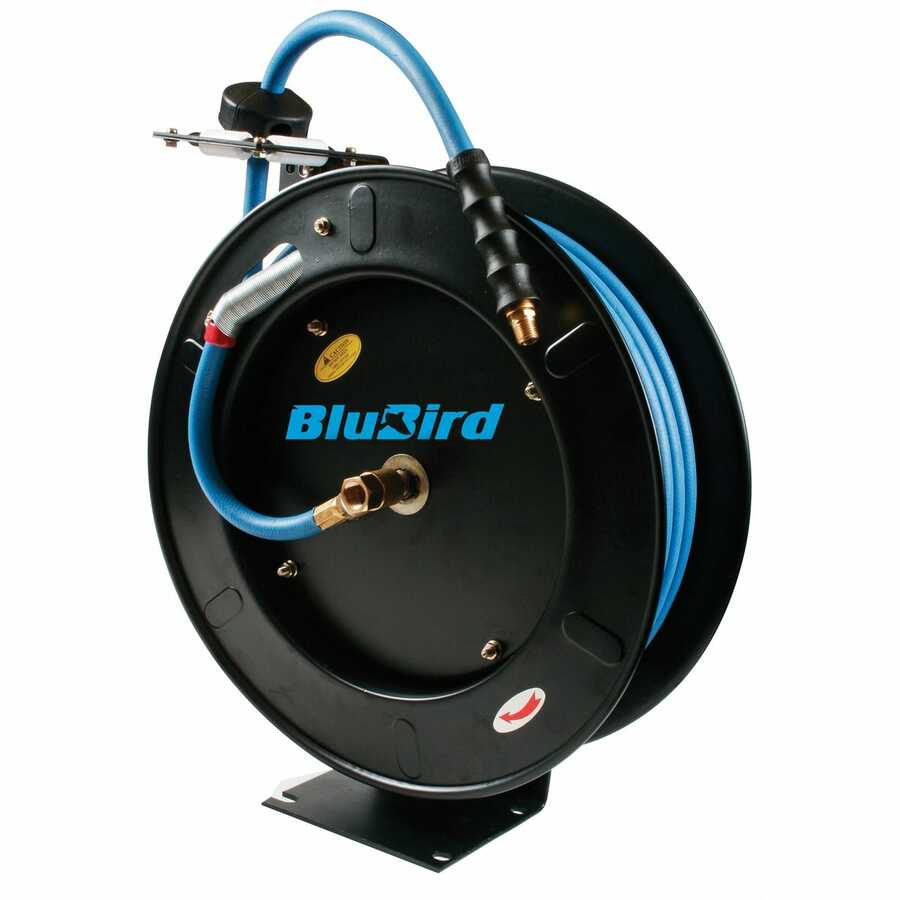 BluBird Air Hose Reel 1/2" x 50'