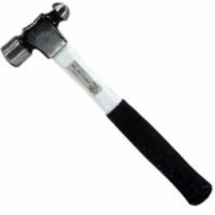 Ball Pein Hammer w/ Fiberglass Handle - 8 Oz