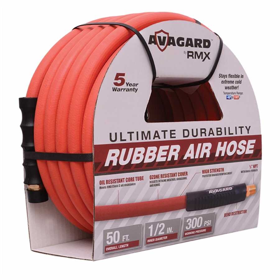 AvaGard 1/2" x 50' Air Hose