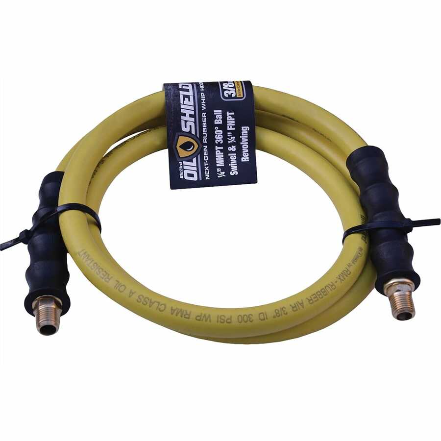 BluBird Oil Shield Whip Hose 3/8" x 5'