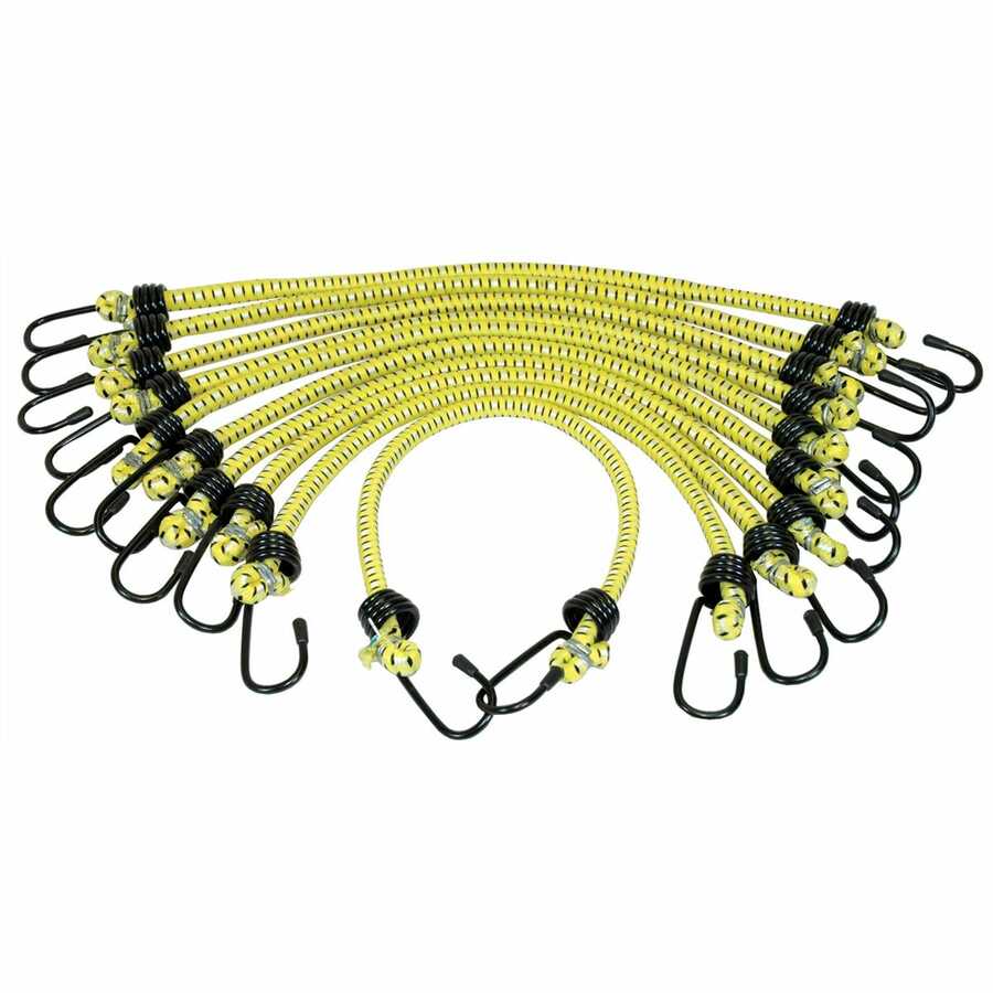 Bungee Cord GP 3/8 x 18 In 10/Pk