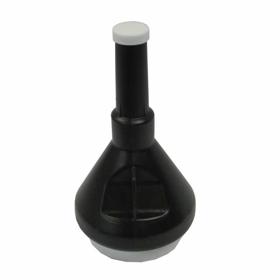 Double Cap Funnel 1.3 Quart Black