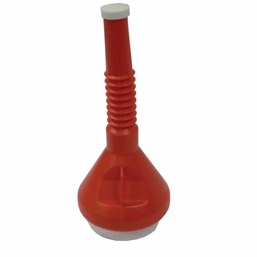 Double Cap Funnel 1.66 Quart Dark Red