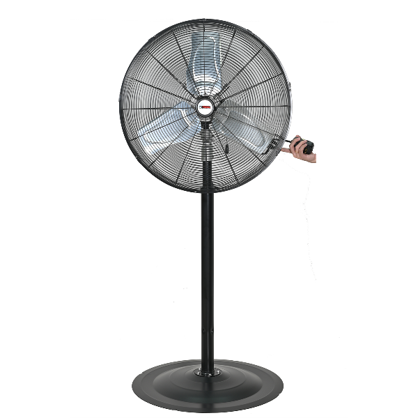 24"Waterproof Oscillating PedestalFan w/ MistKit