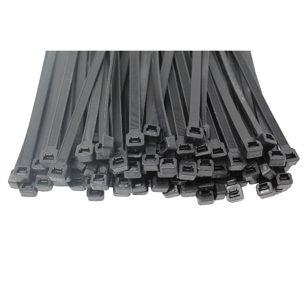 3-PACK Wire Tie 14in. Black 100/bag 120lb Tensile