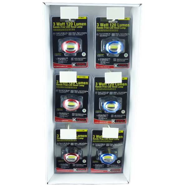 FastTrack Head Light Display, 12 Pc