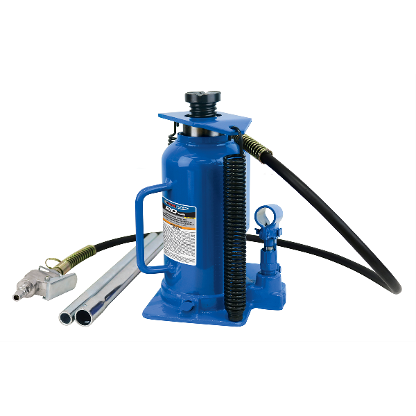 20-TON AIR/HYDRAULIC BOTTLE JACK (WELDED)