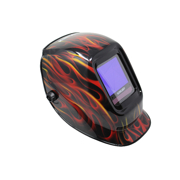 Premium Red Flame Welding Helmet