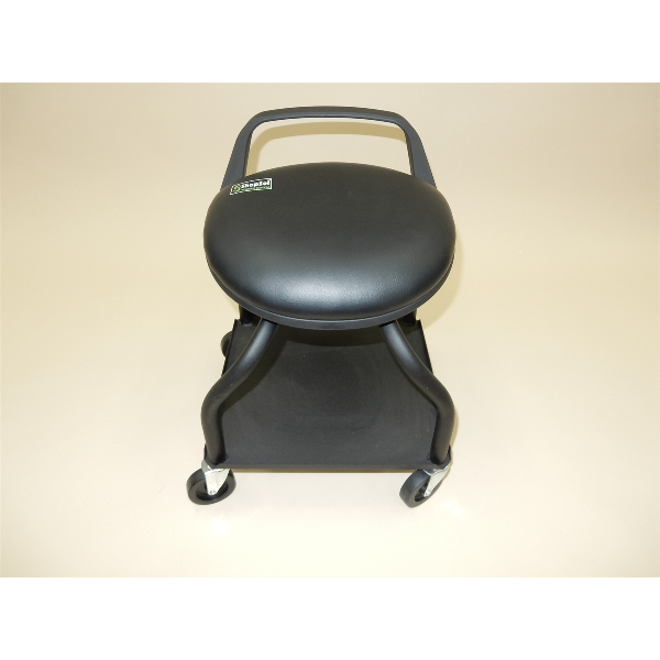 Mechanics Stool 400 lbs capacity vinyl seat