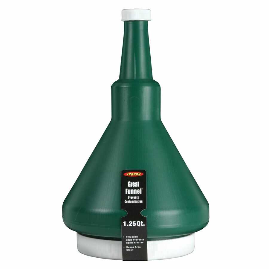 GreatFunnel - 1.25 Qt. size 8.5" long, 1" O.D.