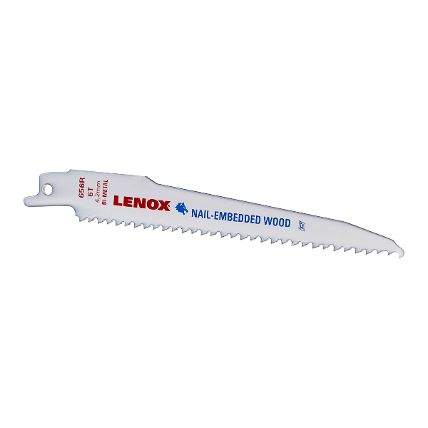 RECIPROCATING SAW BLADES, 656R, BI-METAL, 6" LONG