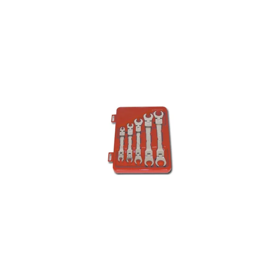 c. Flex-Head Line Wrench Set - SAE - 5-Pc c. Flex-Head Line Wrench Set - SAE - 5-Pc