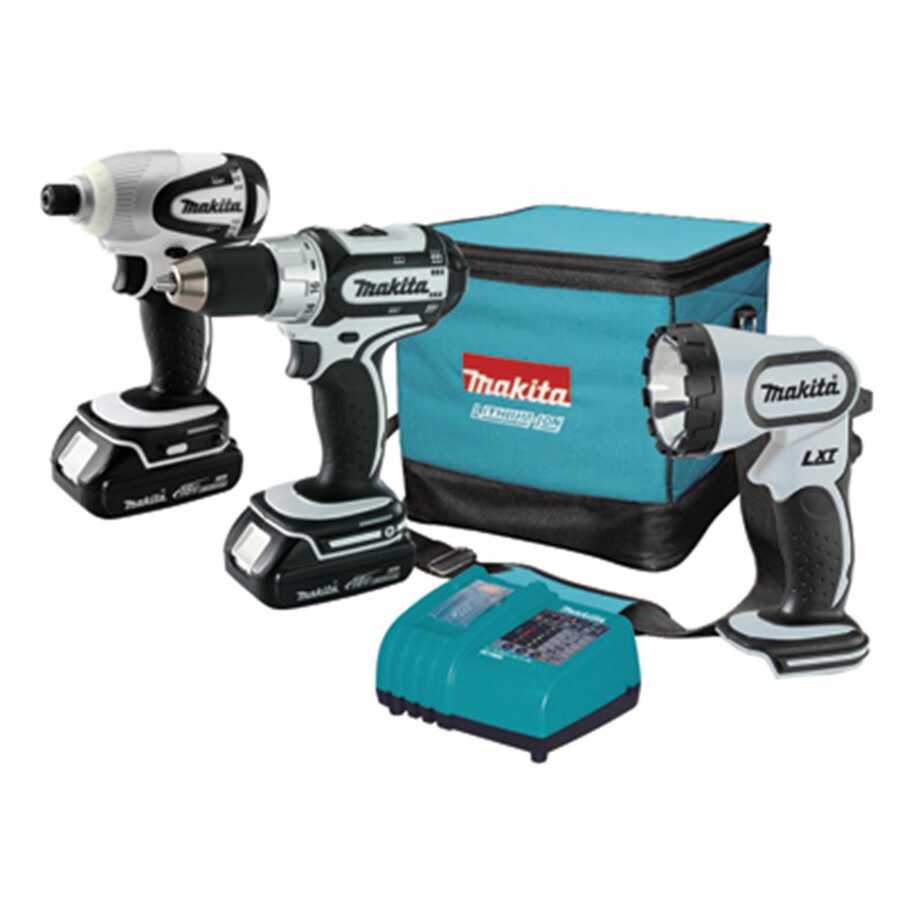 18V Compact Lithium-Ion Combo Kit - 3-Pc