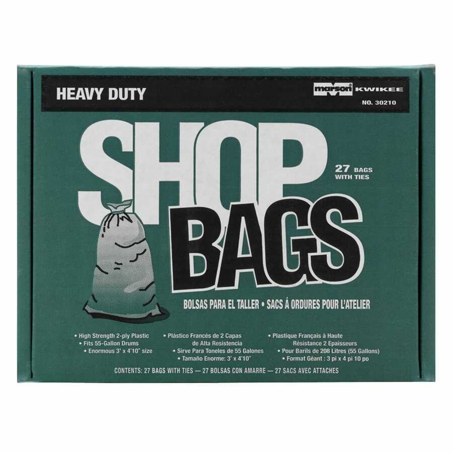 Kwikee(TM) Shop Bags - 27/Pk - 55 Gal