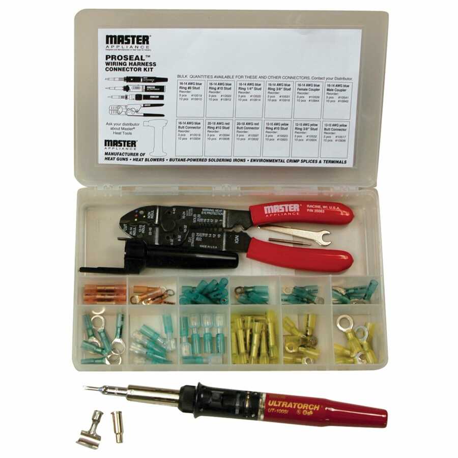 UT-100SI Ultratorch with 75 Piece Proseal Kit and Crimper