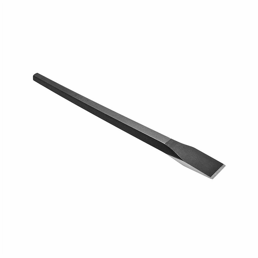 Black Oxide Cold Chisel - 110-3/4 x 18 In