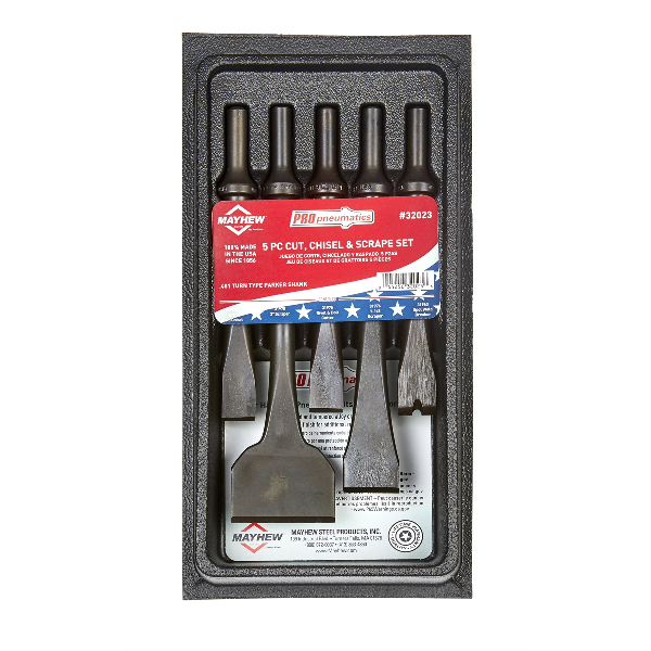 5 PC CUT CHISEL & SCRAPER SET