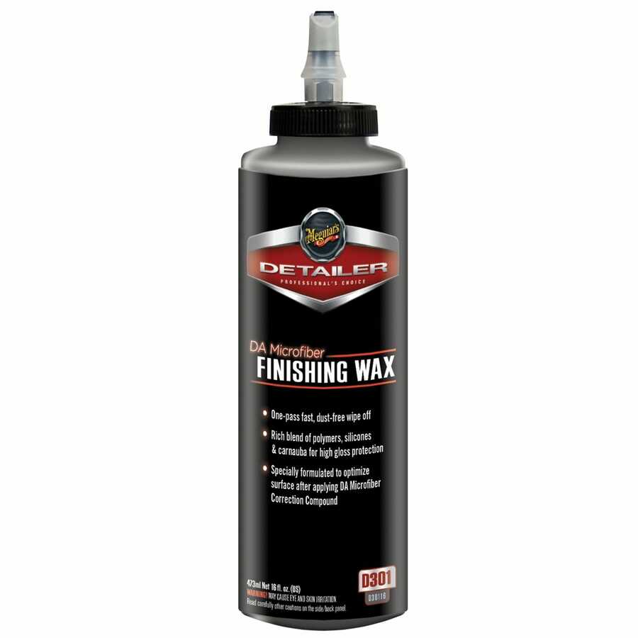 DA Microfiber Finishing Wax (16oz) | Meguiars | D30116