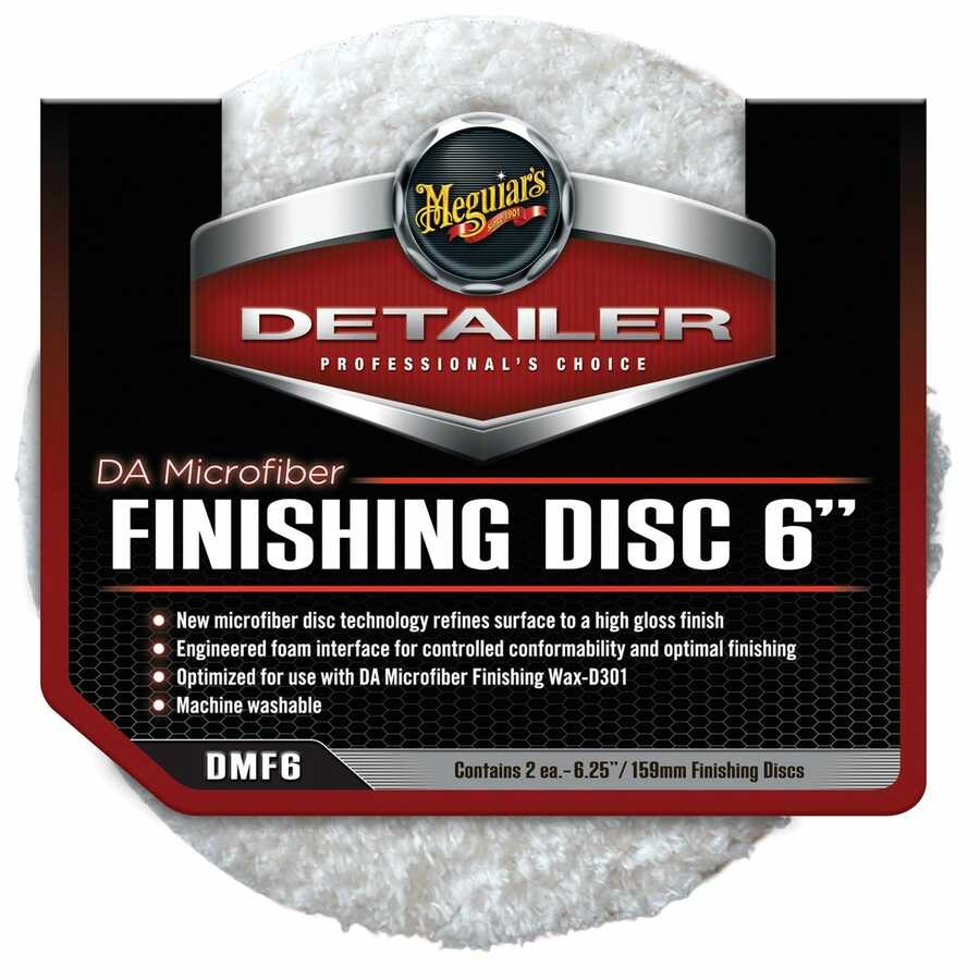 DA Microfiber Finishing Disc 6" (2pk)