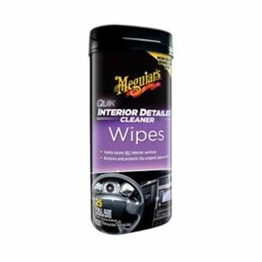 Quik Interior Detailer(TM) Wipes