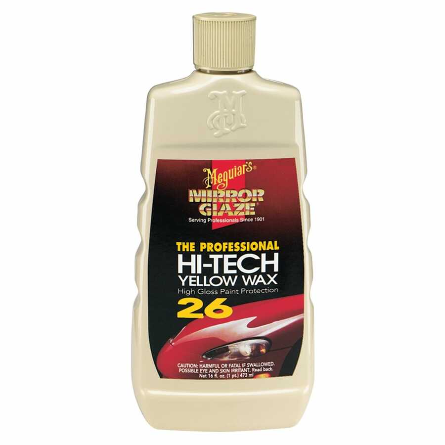 Mirror Glaze Hi-Tech Yellow Wax 16 Oz