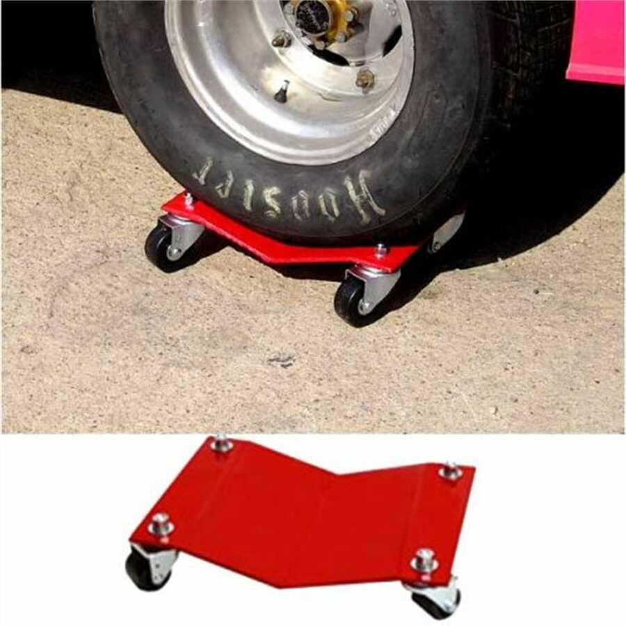 Autodolly Standard 12 x 16 Inch All-Steel Auto Dolly Set of 4