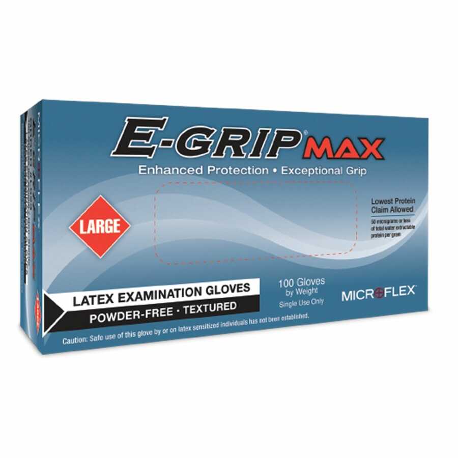 Latex PF Exam 6.3 mil, size Med 100/box,10bx/cs