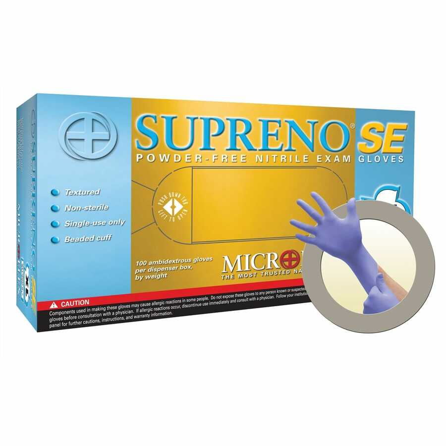 Supreno SE Powder-Free Nitrile Gloves - Small