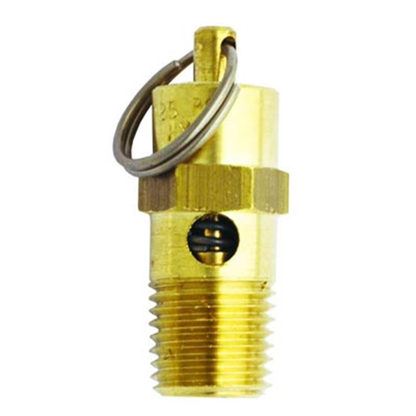 Safety Valve 1/4" MNPT 125 PSI