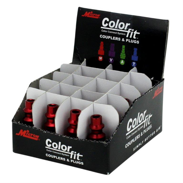 1/4" NPTF ColorFit Plugs M