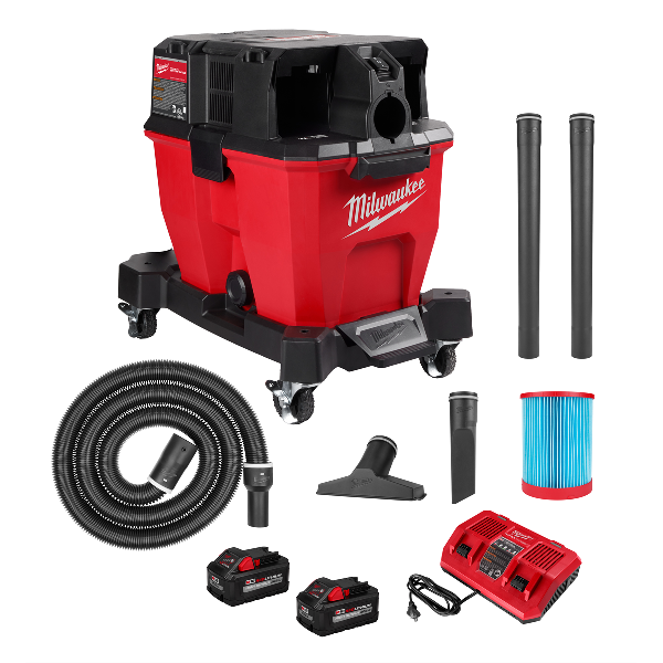 M18 FUELâ„¢ 9 Gallon Dual-Battery Wet/Dry Vacuum Kit