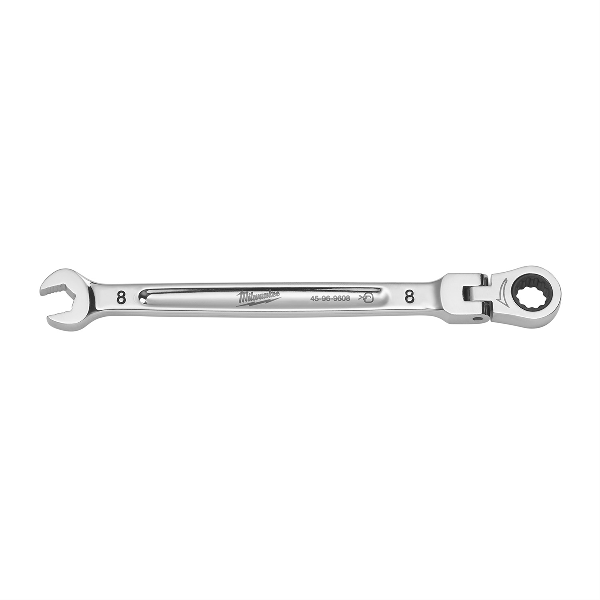 8mm Flex Head Ratcheting Combination Wrench