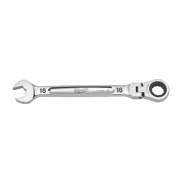 16mm Flex Head Ratcheting Combination Wrench